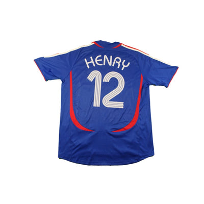 Maillot équipe de France vintage domicile N°12 HENRY 2006-2007 - Adidas - Equipe de France