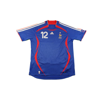 Maillot équipe de France vintage domicile N°12 HENRY 2006-2007 - Adidas - Equipe de France