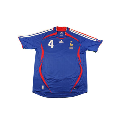 Maillot équipe de France vintage domicile N°4 VIEIRA 2006-2007 - Adidas - Equipe de France