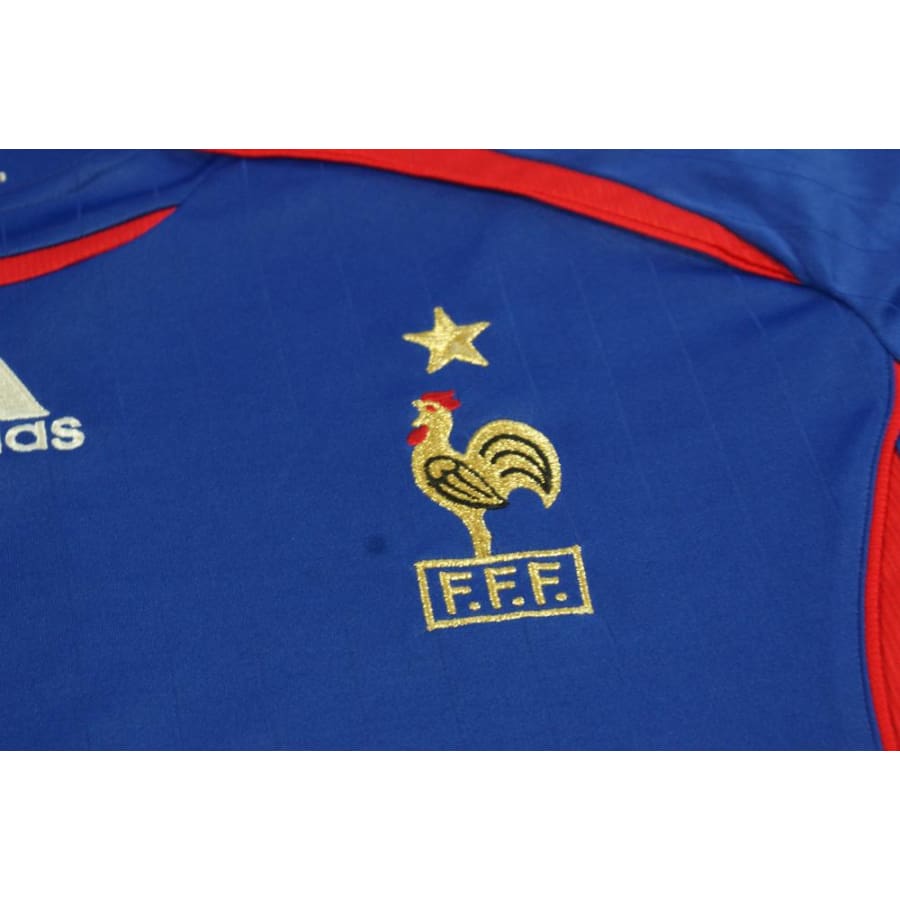 Maillot équipe de France vintage domicile N°4 VIEIRA 2006-2007 - Adidas - Equipe de France