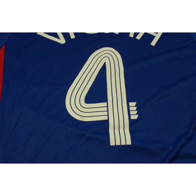 Maillot équipe de France vintage domicile N°4 VIEIRA 2006-2007 - Adidas - Equipe de France