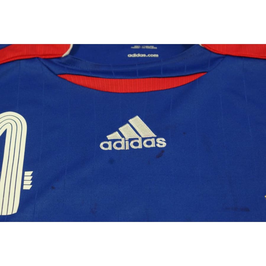 Maillot équipe de France vintage domicile N°4 VIEIRA 2006-2007 - Adidas - Equipe de France