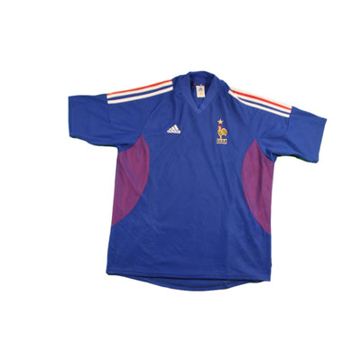 Maillot équipe de France vintage domicile N°7 MAKELELE 2002-2003 - Adidas - Equipe de France