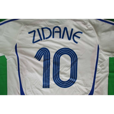 Maillot Equipe de France vintage extérieur #10 Zidane 2005-2006 - Adidas - Equipe de France