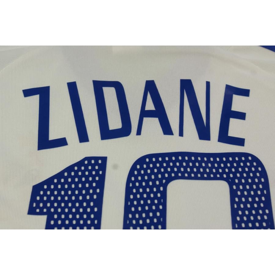 Maillot équipe de France vintage extérieur N°10 ZIDANE 2002-2003 - Adidas - Equipe de France