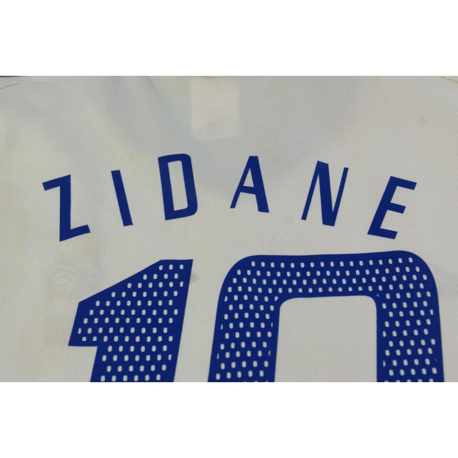 Maillot équipe de France vintage extérieur N°10 ZIDANE 2002-2003 - Adidas - Equipe de France