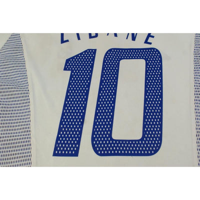 Maillot équipe de France vintage extérieur N°10 ZIDANE 2002-2003 - Adidas - Equipe de France