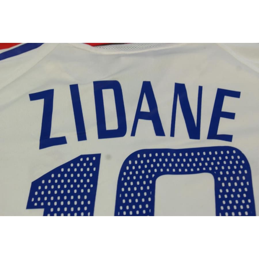 Maillot équipe de France vintage extérieur N°10 ZIDANE 2004-2005 - Adidas - Equipe de France