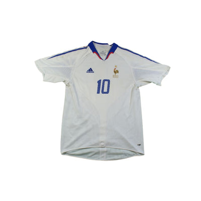 Maillot équipe de France vintage extérieur N°10 ZIDANE 2004-2005 - Adidas - Equipe de France