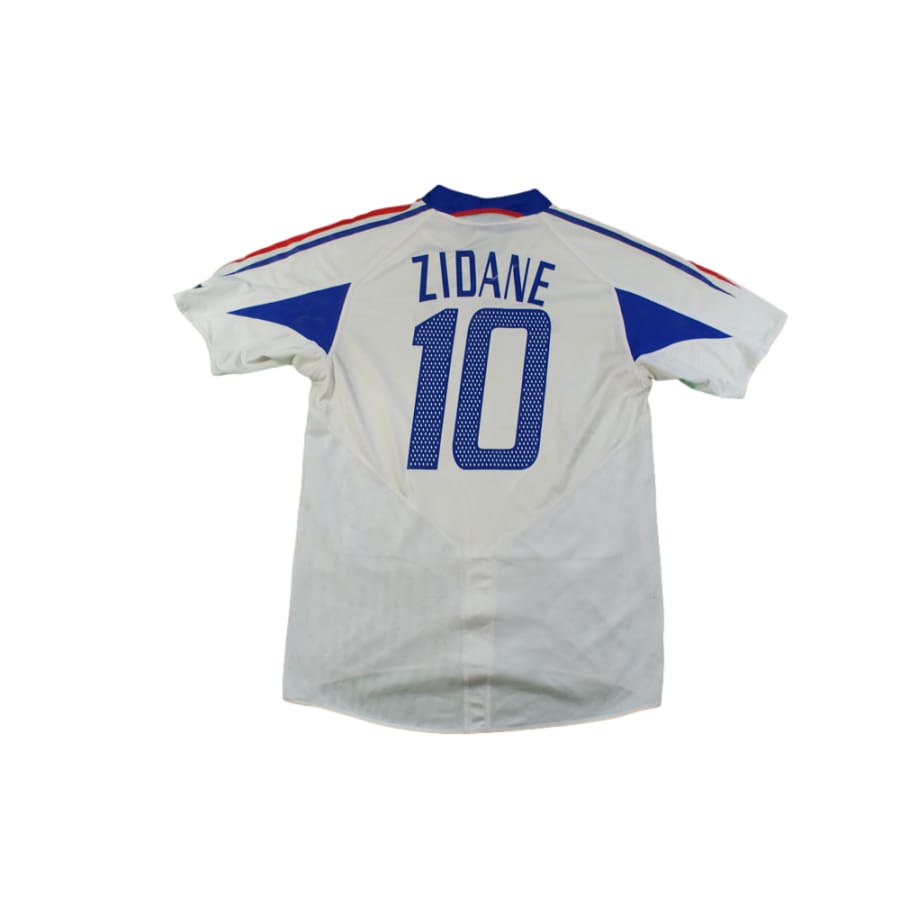 Maillot équipe de France vintage extérieur N°10 ZIDANE 2004-2005 - Adidas - Equipe de France