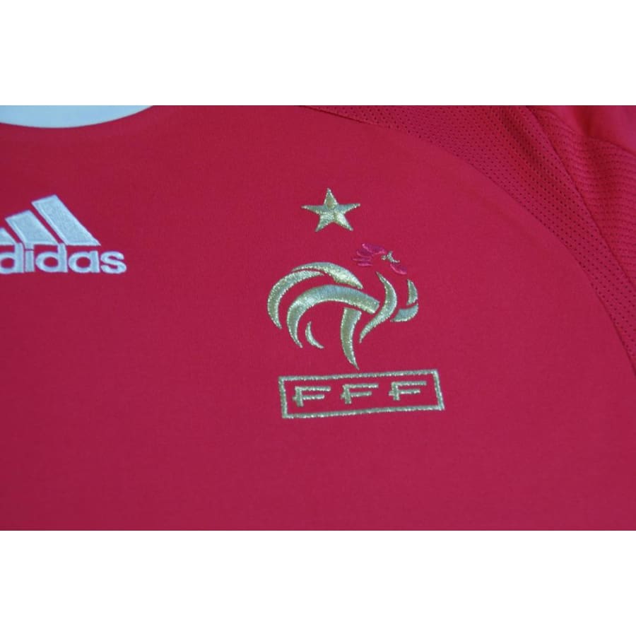 Maillot équipe de France vintage extérieur N°9 BENZEMA 2008-2009 - Adidas - Equipe de France