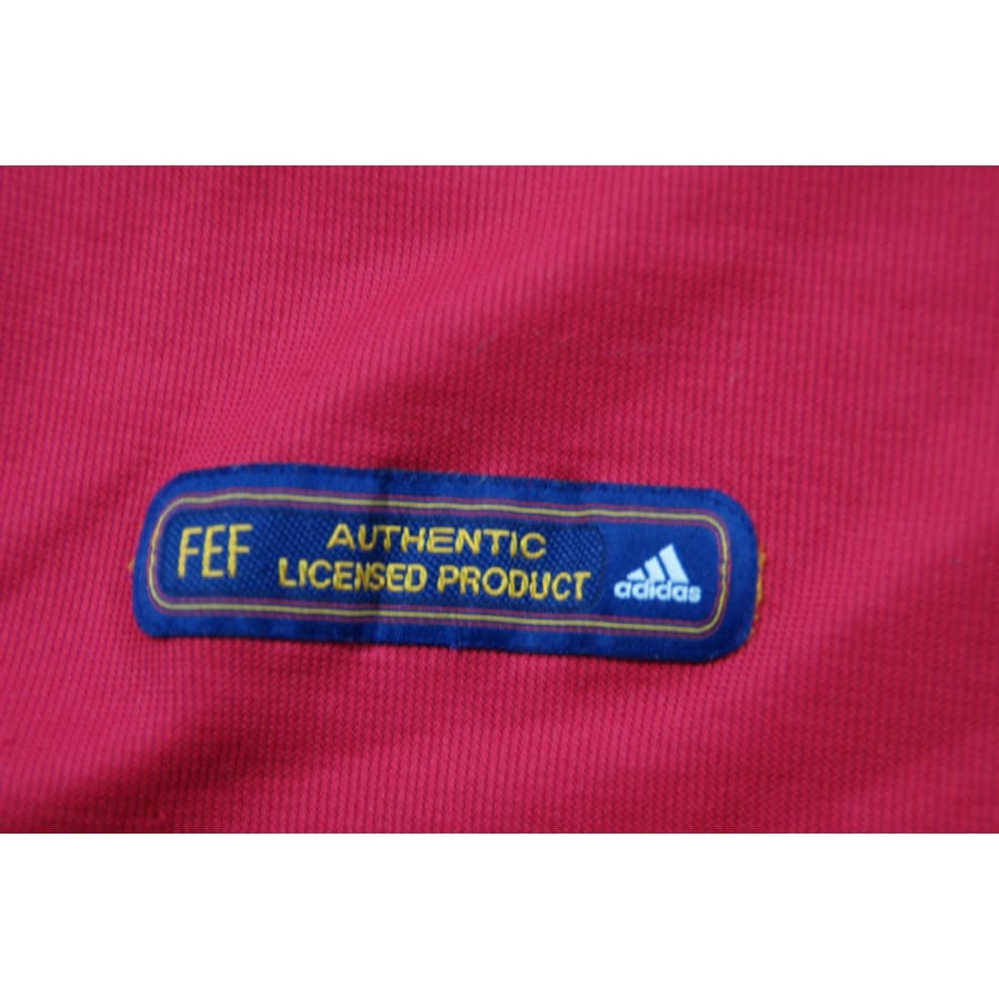 Maillot Espagne rétro domicile #4 GUARDIOLA 2000-2001 - Adidas - Espagne