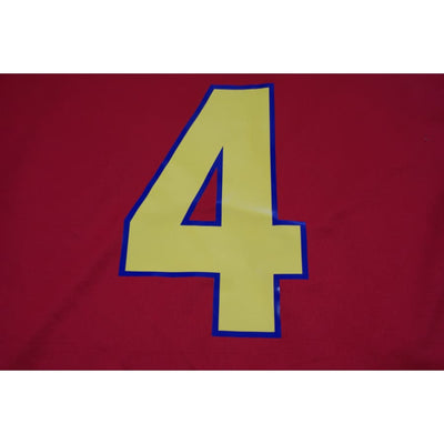 Maillot Espagne rétro domicile #4 GUARDIOLA 2000-2001 - Adidas - Espagne