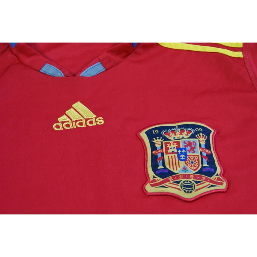 Maillot Espagne vintage domicile #10 FABREGAS 2010-2011 - Adidas - Espagne