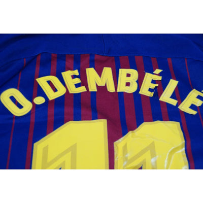 Maillot FC Barcelone domicile #11 DEMBELE 2017-2018 - Nike - Barcelone