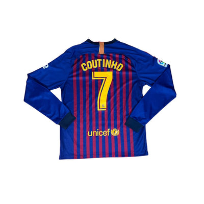 Maillot FC Barcelone domicile #7 Coutinho saison 2018-2019 - Nike - Barcelone