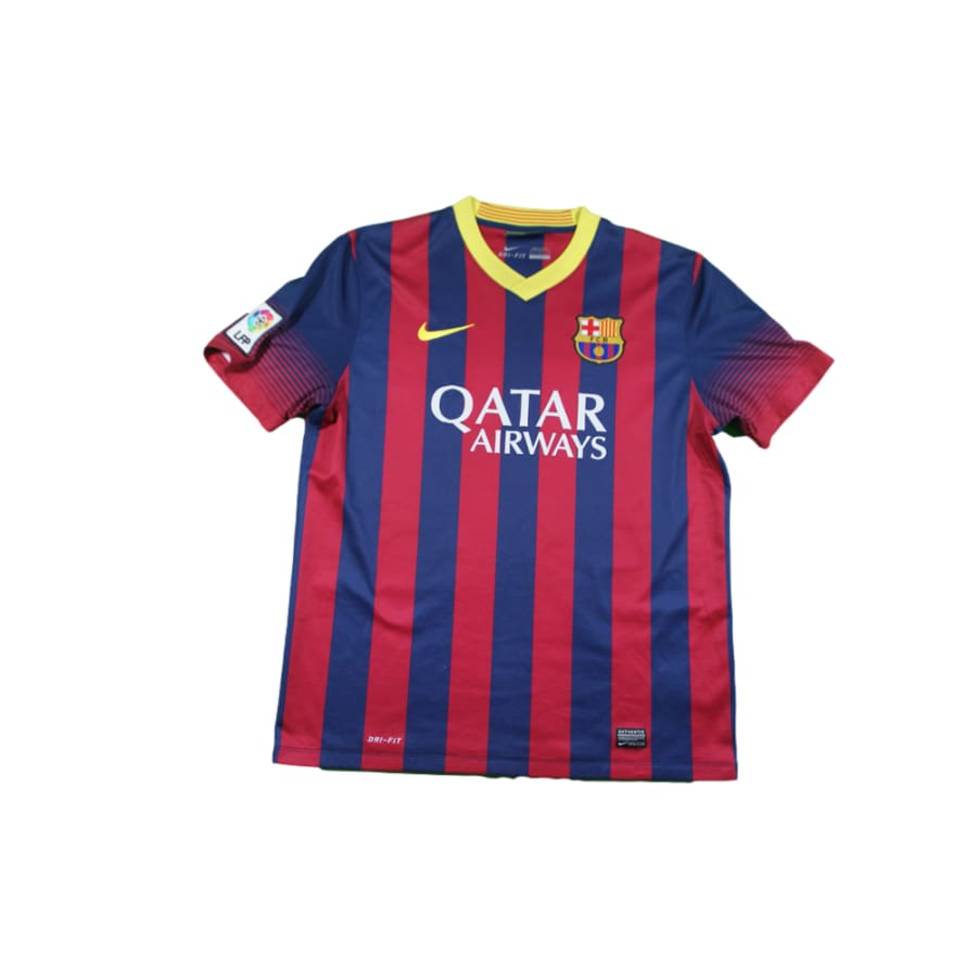 Maillot FC Barcelone domicile N°9 NOLLIBUS 2013-2014 - Nike - Barcelone