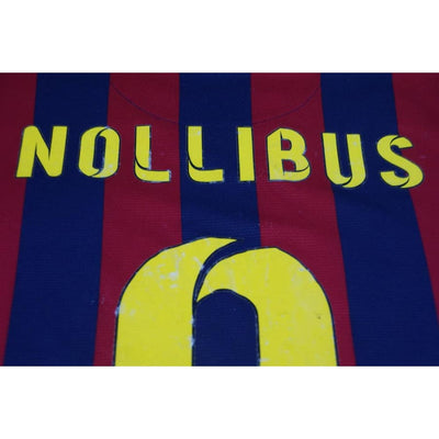 Maillot FC Barcelone domicile N°9 NOLLIBUS 2013-2014 - Nike - Barcelone