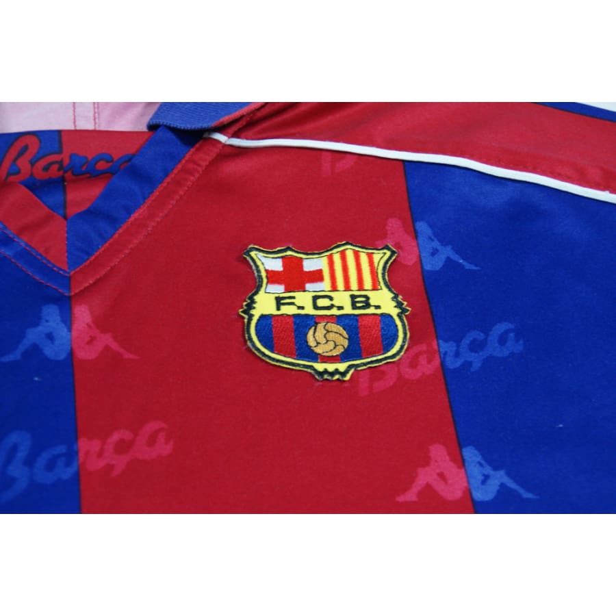 Maillot FC Barcelone rétro domicile 1992-1993 - Kappa - Barcelone