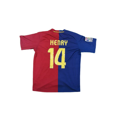 Maillot FC Barcelone vintage domicile #14 Henry 2008-2009 - Nike - Barcelone