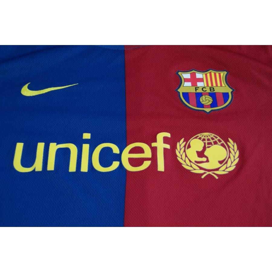 Maillot FC Barcelone vintage domicile 2008-2009 - Nike - Barcelone