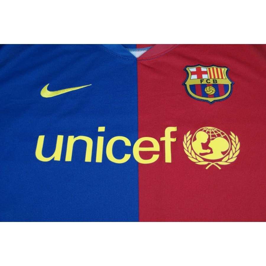 Maillot FC Barcelone vintage domicile 2008-2009 - Nike - Barcelone
