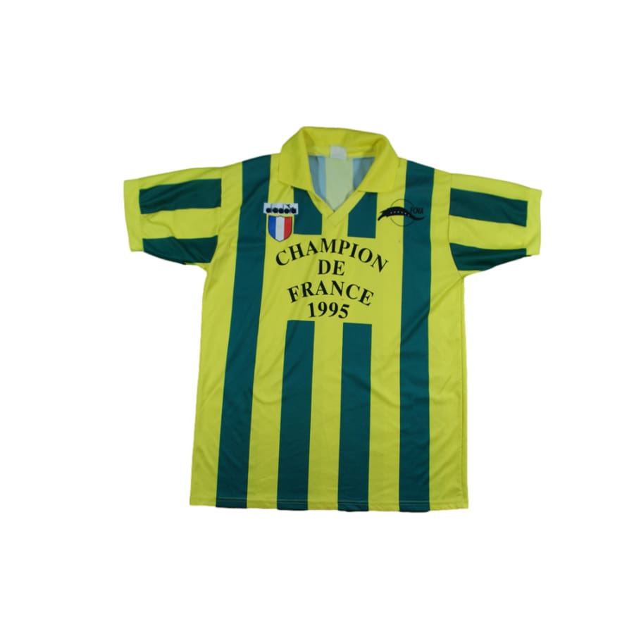 Maillot FC Nantes rétro domicile champion de France 1994-1995 - Diadora - FC Nantes