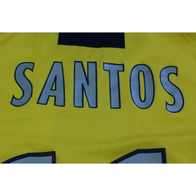 Maillot FC Sochaux rétro domicile N°11 SANTOS 2008-2009 - Lotto - FC Sochaux-Montbéliard