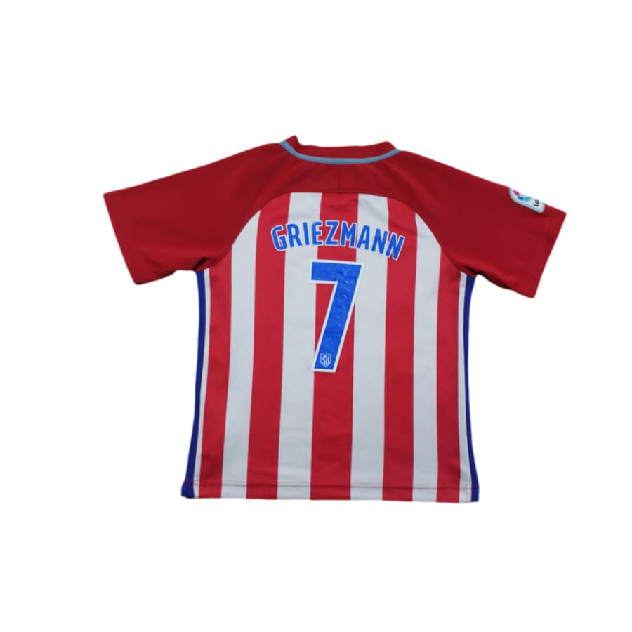 Maillot foot Atlético Madrid CF enfant domicile N°7 GRIZEMANN 2016-2017 - Nike - Atletico Madrid