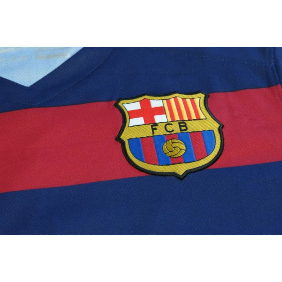 Maillot foot Barça domicile N°11 NEYMAR JR 2015-2016 - Nike - Barcelone