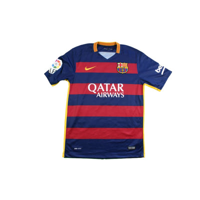 Maillot foot Barça domicile N°11 NEYMAR JR 2015-2016 - Nike - Barcelone