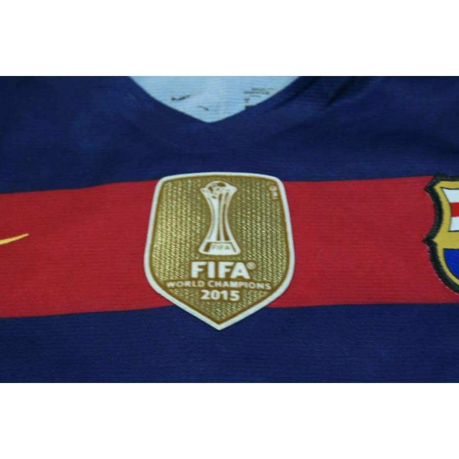 Maillot foot Barcelone domicile N°10 MESSI 2015-2016 - Nike - Bar