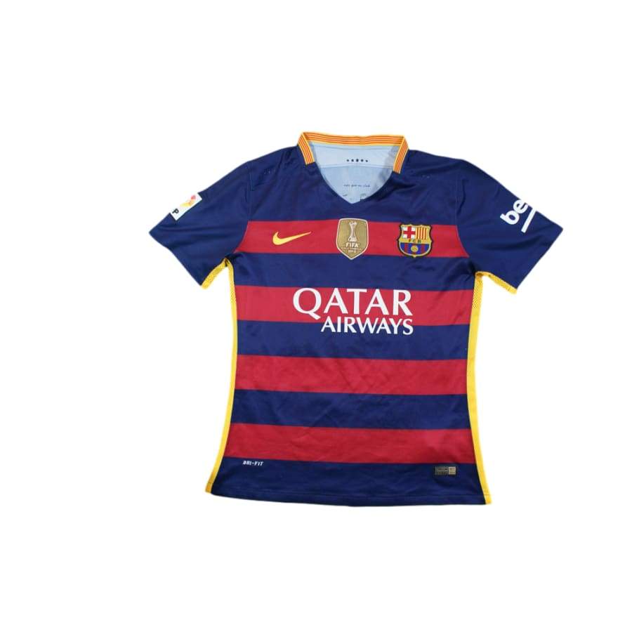 Maillot foot Barcelone domicile N°10 MESSI 2015-2016 - Nike - Bar