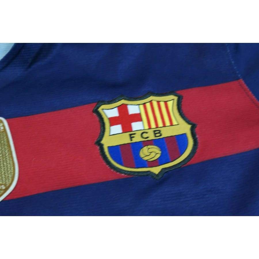 Maillot foot Barcelone domicile N°10 MESSI 2015-2016 - Nike - Bar