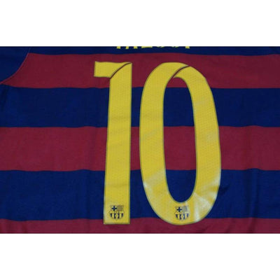 Maillot foot Barcelone domicile N°10 MESSI 2015-2016 - Nike - Bar