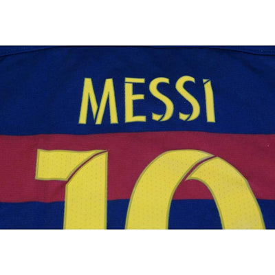 Maillot foot Barcelone domicile N°10 MESSI 2015-2016 - Nike - Bar