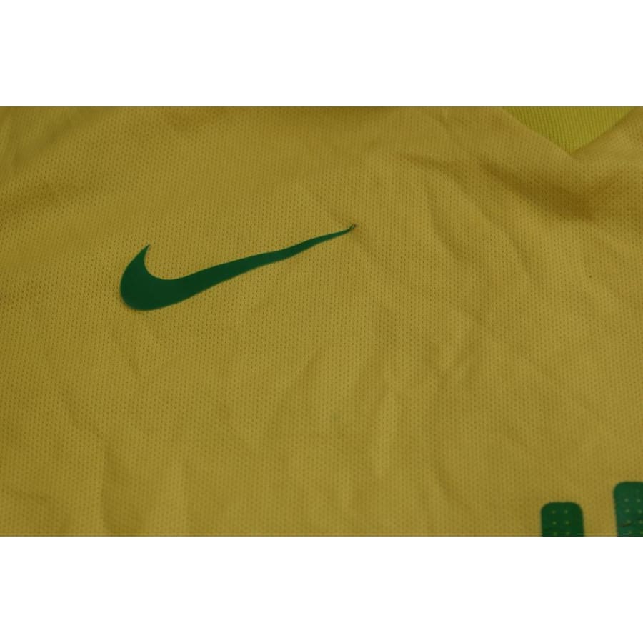 Maillot foot Brésil domicile N°4 DAVID LUIZ 2013-2014 - Nike - Brésil