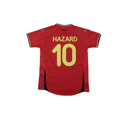 Maillot foot équipe de Belgique domicile N°10 HAZARD 2014-2015 - Burrda Sport - Belgique