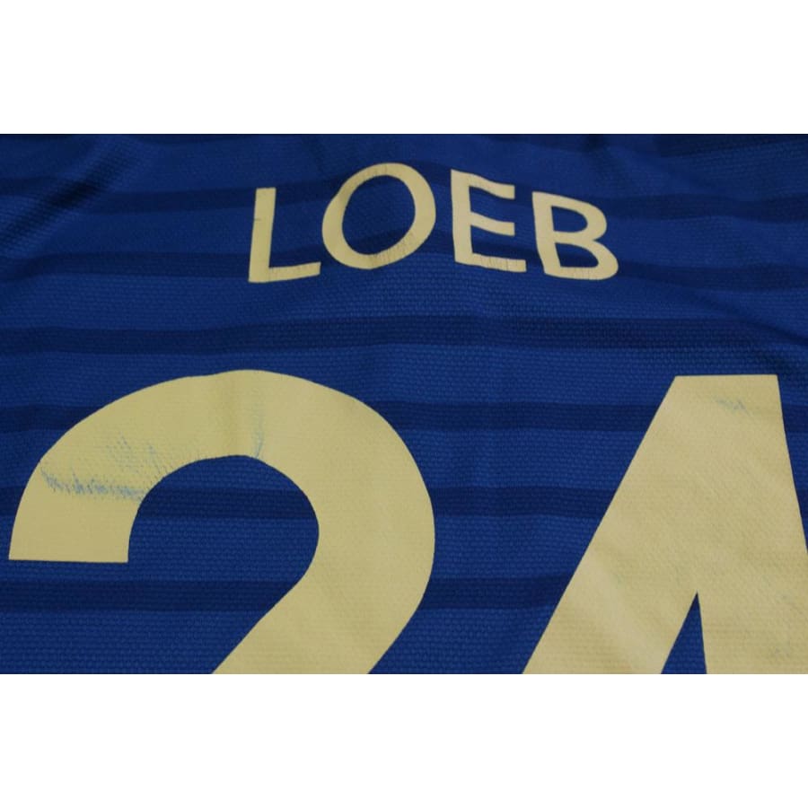 Maillot foot équipe de France domicile N°24 LOEB 2012-2013 - Nike - Equipe de France