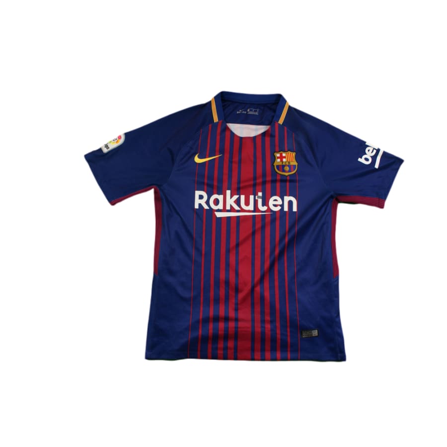 Maillot foot FC Barcelone domicile 2017-2018 - Nike - Barcelone