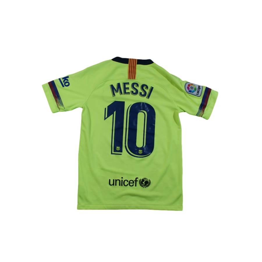 Maillot foot FC Barcelone enfant extérieur N°10 MESSI 2018-2019 - Nike - Barcelone