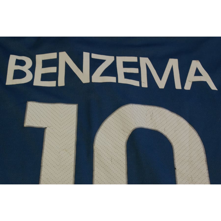 Maillot foot France domicile N°10 BENZEMA 2014-2015 - Nike - Equipe de France