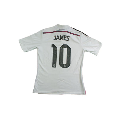 Maillot foot Real Madrid CF domicile N°10 JAMES 2014-2015 - Adidas - Real Madrid