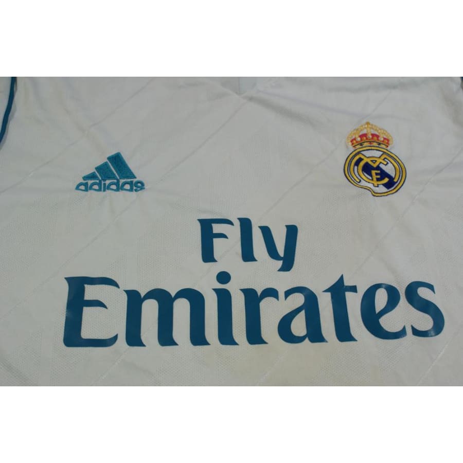 Maillot foot Real Madrid CF domicile N°4 SERGIO RAMOS 2017-2018 - Adidas - Real Madrid