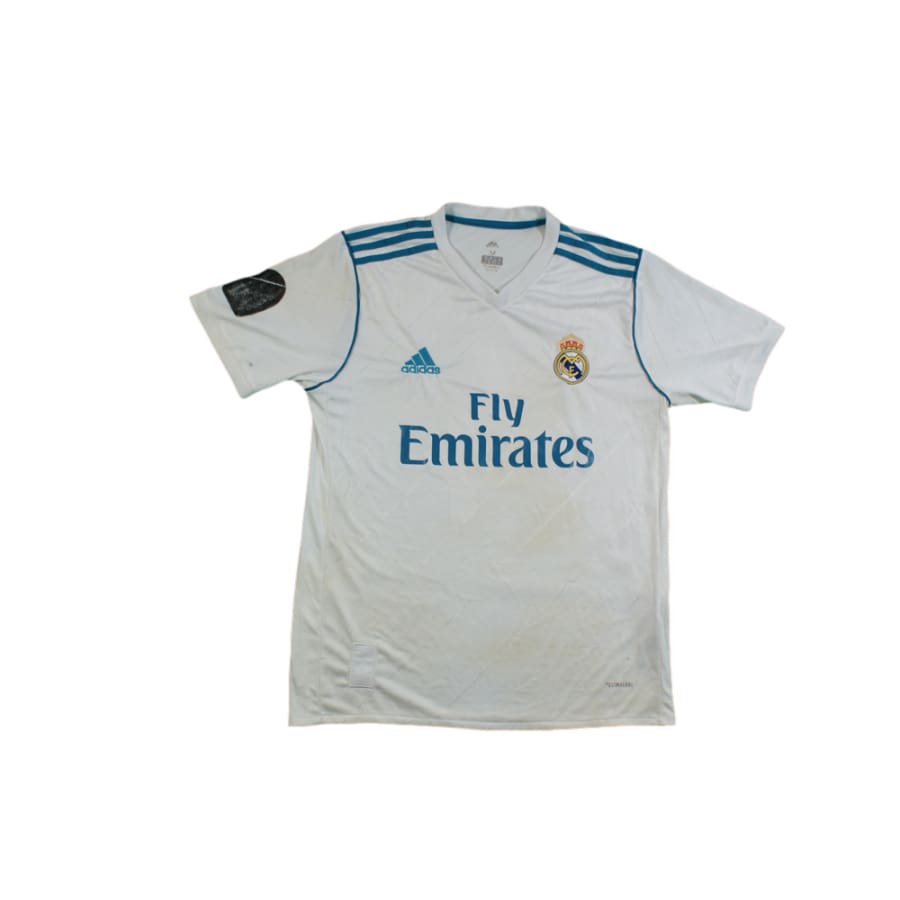 Maillot foot Real Madrid CF domicile N°4 SERGIO RAMOS 2017-2018 - Adidas - Real Madrid