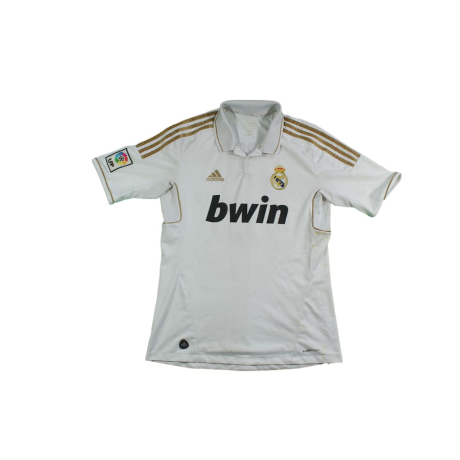 Maillot foot Real Madrid domicile N°1 Canal+.FR 2011-2012 - Adidas - Real Madrid