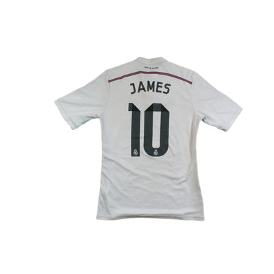 Maillot foot Real Madrid domicile N°10 JAMES 2014-2015 - Adidas - Real Madrid