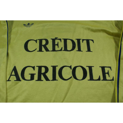 Maillot foot rétro Adidas Crédit Agricole N°7 années 1990 - Adidas - Autres championnats