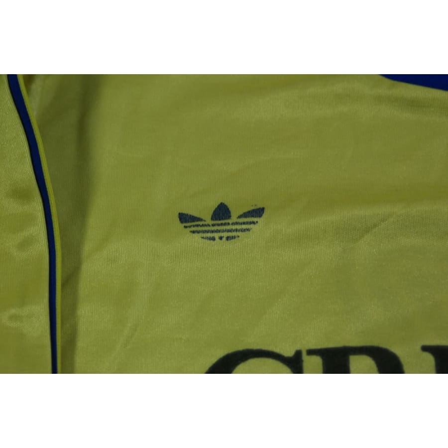 Maillot foot rétro Adidas Crédit Agricole N°7 années 1990 - Adidas - Autres championnats