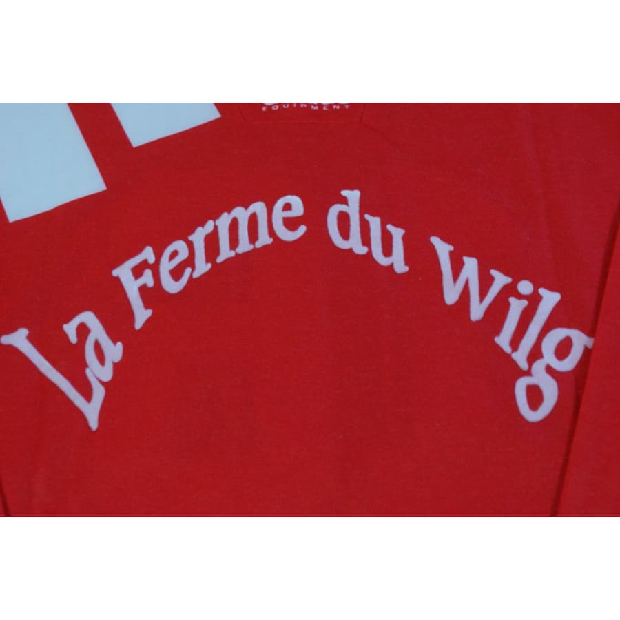 Maillot foot rétro Adidas La ferme du Wilg N°16 années 1990 - Adidas - Autres championnats